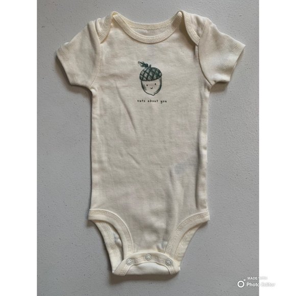 🍉3/$15🍉 Carter’s Just One You Bodysuit & Sweater Set “Nuts About You” 3M - Picture 6 of 14